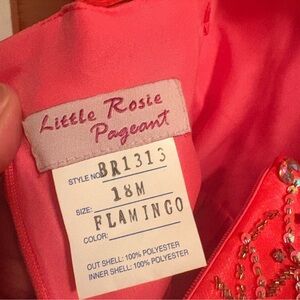 Flamingo Pink Formal Dress for Kids